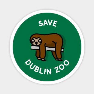 save dublin zoo Magnet